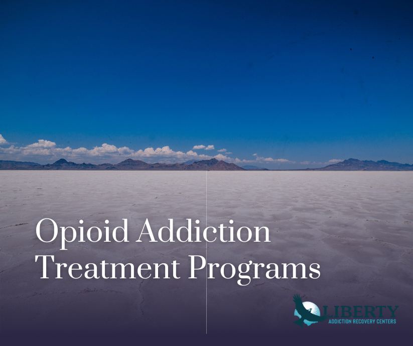 Opioid addiction treatment programs in Utah