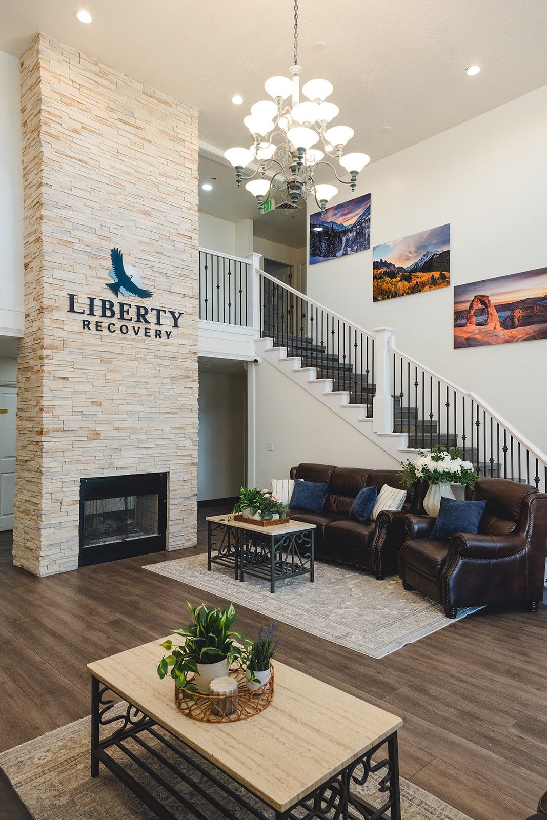 Common area at Liberty Addiction Recovery Center, American Fork Utah