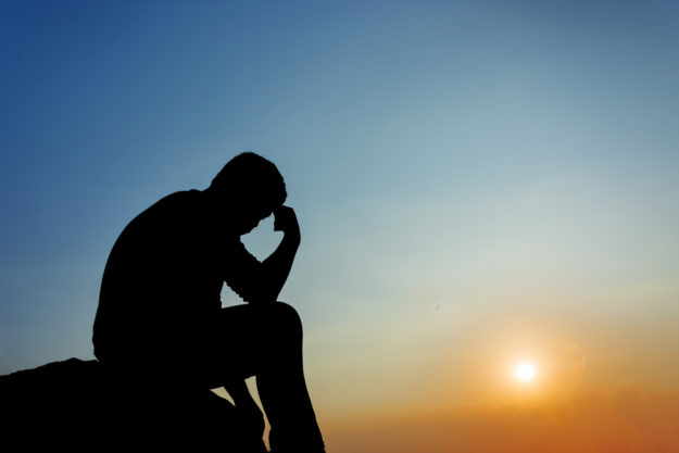 Why People Avoid Rehab Man thinking deeply