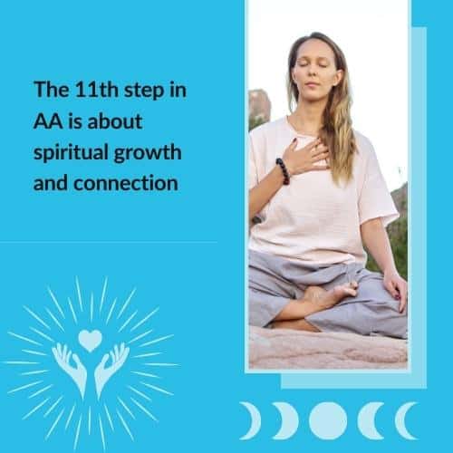 11th step prayer aa - spiritual connection