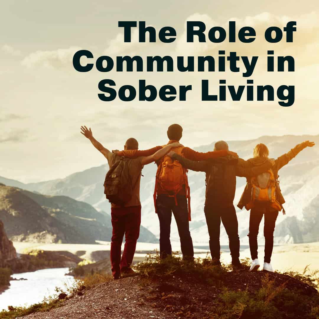 sober living community