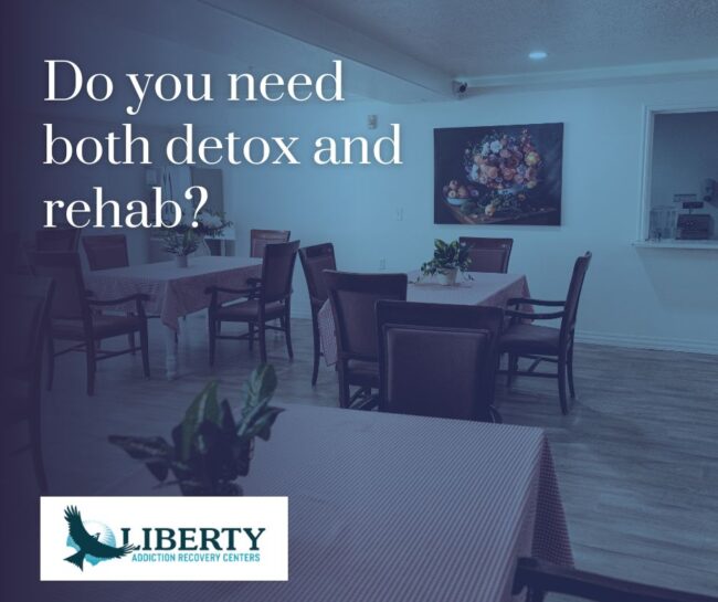 What is the difference between detox and rehab
