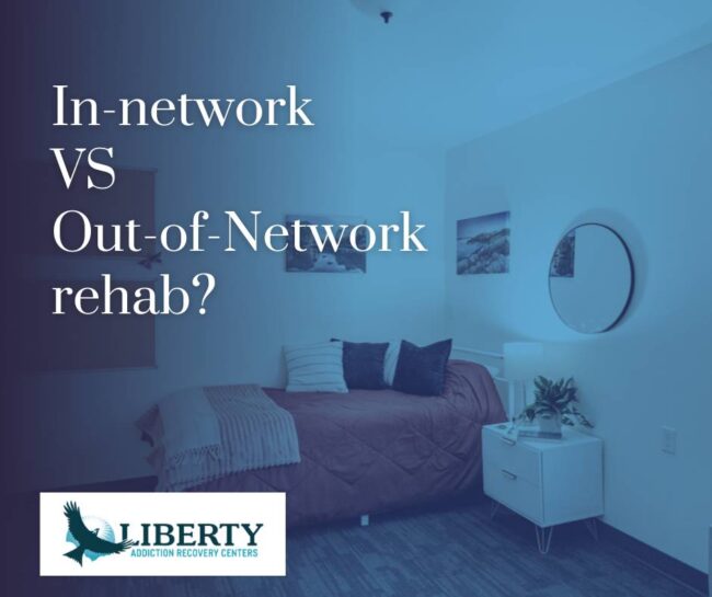 What is the difference between in-network and out-of-network rehab